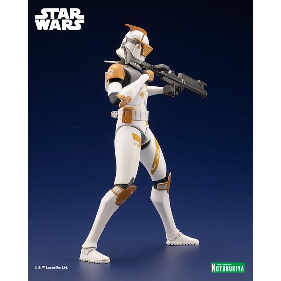 Figurka Star Wars The Clone Wars ArtFX+ 1/10 - Commander Cody (Wydanie Limitowane)- Zdjęcie 14