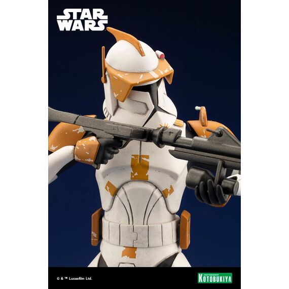 Figurka Star Wars The Clone Wars ArtFX+ 1/10 - Commander Cody (Wydanie Limitowane)- Zdjęcie 18