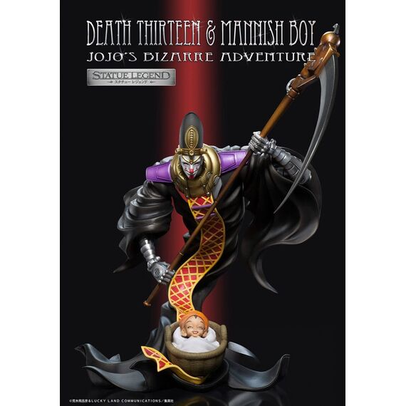 Figurka Jojo's Bizarre Adventure Statue Legend - Death Thirteen & Mannish Boy- Zdjęcie 8
