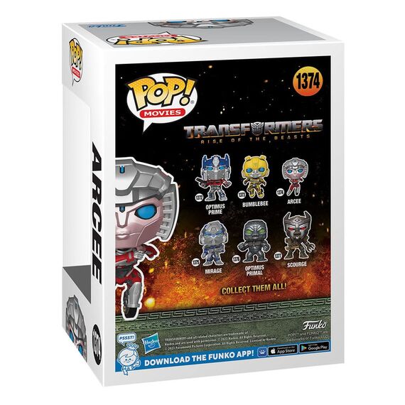 Figurka Transformers: Rise of the Beasts POP! - Arcee (1374)- Zdjęcie 5