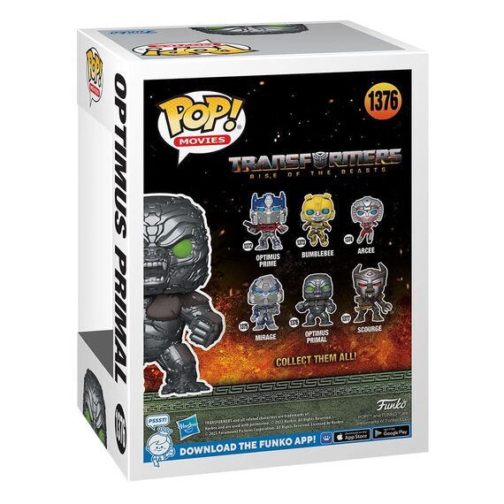Figurka Transformers: Rise of the Beasts POP! - Optimus Primal (1376)- Zdjęcie 3