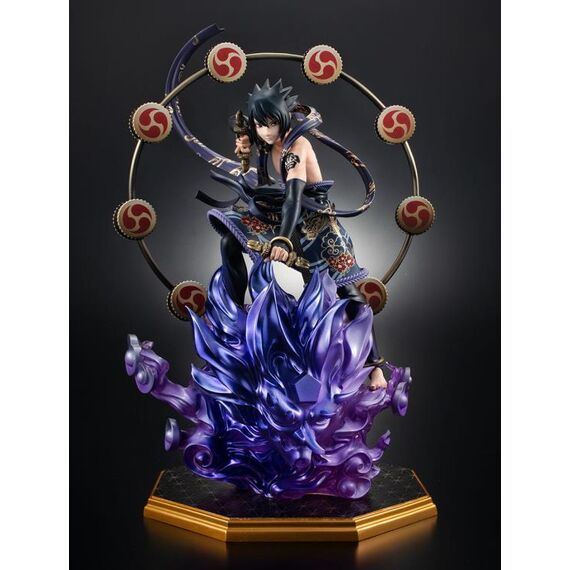 Figurka Naruto Shippuden Precious G.E.M. Series - Sasuke Uchiha (Raijin Ver.)