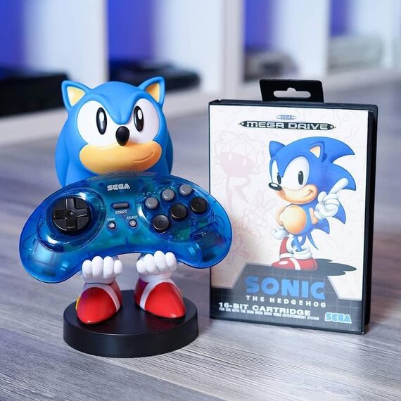 Figurka podstawka Sonic the Hedgehog Cable Guy - Sonic- Zdjęcie 4