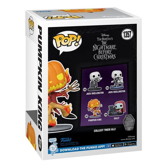 Figurka Nightmare before Christmas 30th Anniversary POP! - Pumpkin King- Zdjęcie 6