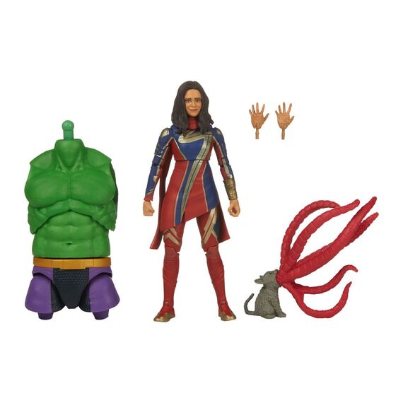 Figurka The Marvels Marvel Legends - Ms. Marvel (BAF: Totally Awesome Hulk)- Zdjęcie 8