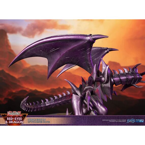Figurka Yu-Gi-Oh! - Red Eyes Black Dragon (Purple Ver.)- Zdjęcie 22
