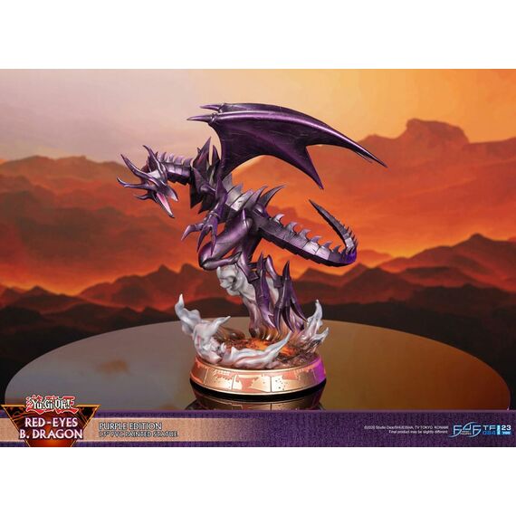 Figurka Yu-Gi-Oh! - Red Eyes Black Dragon (Purple Ver.)- Zdjęcie 4