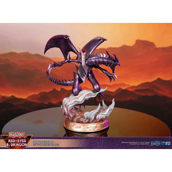 Figurka Yu-Gi-Oh! - Red Eyes Black Dragon (Purple Ver.)- Zdjęcie 8