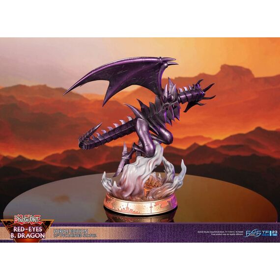 Figurka Yu-Gi-Oh! - Red Eyes Black Dragon (Purple Ver.)- Zdjęcie 10