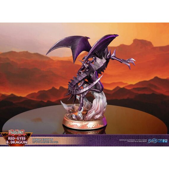Figurka Yu-Gi-Oh! - Red Eyes Black Dragon (Purple Ver.)- Zdjęcie 12