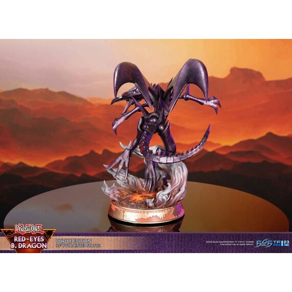 Figurka Yu-Gi-Oh! - Red Eyes Black Dragon (Purple Ver.)- Zdjęcie 14