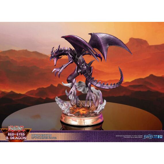 Figurka Yu-Gi-Oh! - Red Eyes Black Dragon (Purple Ver.)- Zdjęcie 16