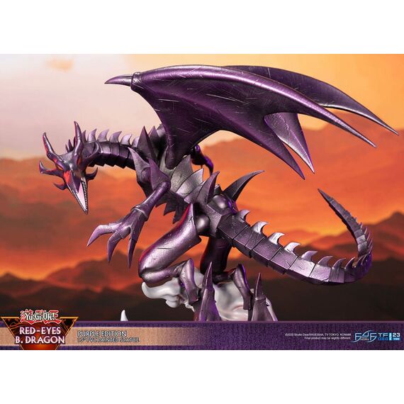 Figurka Yu-Gi-Oh! - Red Eyes Black Dragon (Purple Ver.)- Zdjęcie 20