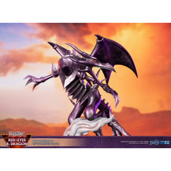Figurka Yu-Gi-Oh! - Red Eyes Black Dragon (Purple Ver.)- Zdjęcie 24