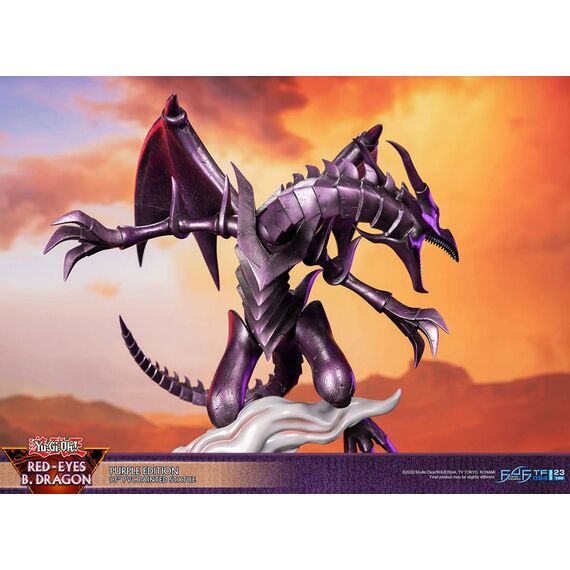 Figurka Yu-Gi-Oh! - Red Eyes Black Dragon (Purple Ver.)- Zdjęcie 26