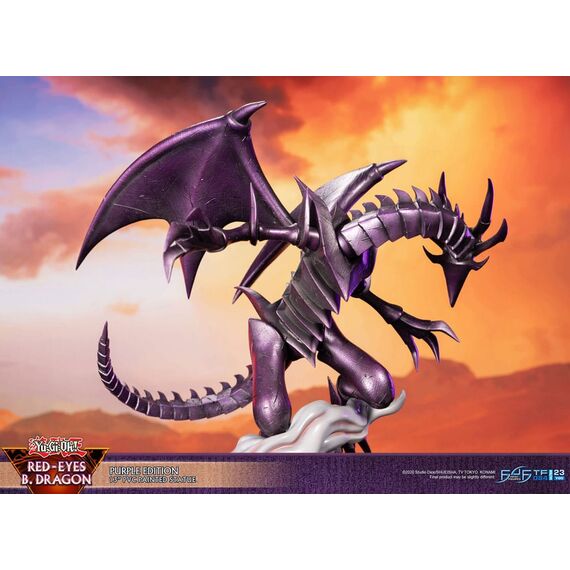 Figurka Yu-Gi-Oh! - Red Eyes Black Dragon (Purple Ver.)- Zdjęcie 28