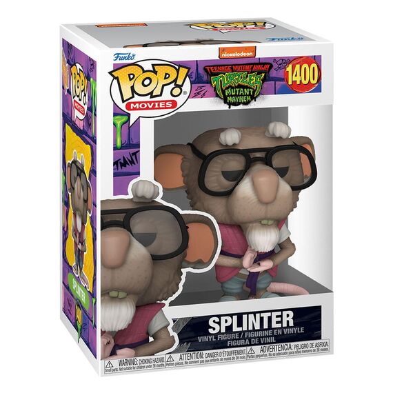 Figurka Teenage Mutant Ninja Turtles: Mutant Mayhem POP! - Splinter- Zdjęcie 3