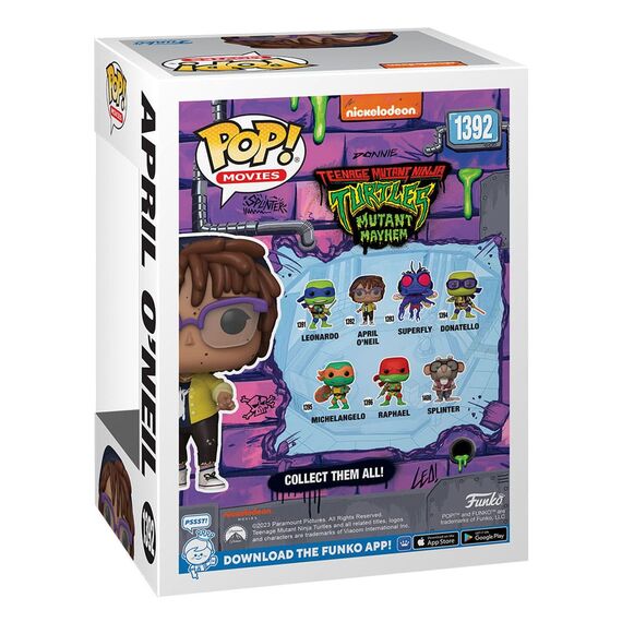 Figurka Teenage Mutant Ninja Turtles: Mutant Mayhem POP! - April O'Neil- Zdjęcie 3