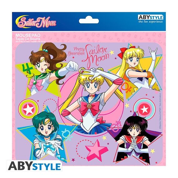 Podkładka materiałowa pod mysz Sailor Moon - Sailor Warriors- Zdjęcie 2
