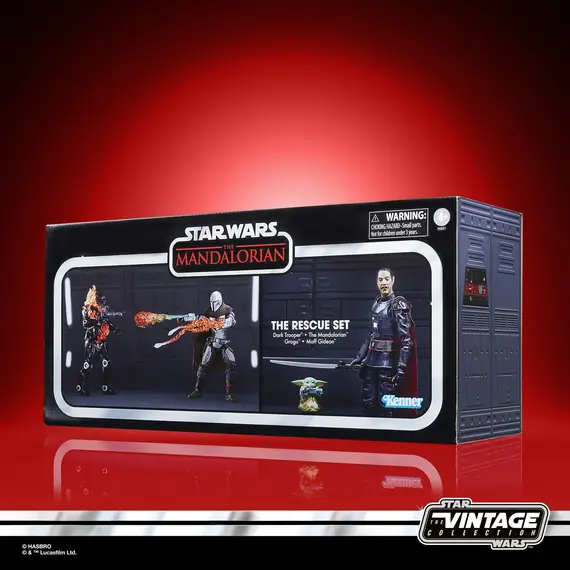 Zestaw 4 figurek z dioramą Star Wars: The Mandalorian Vintage Collection - The Rescue Set- Zdjęcie 30