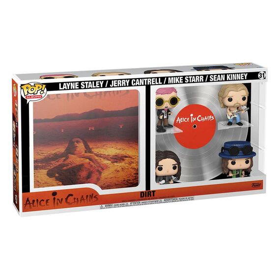 Zestaw 4 figurek Alice in Chains POP! Albums Deluxe - Dirt- Zdjęcie 2