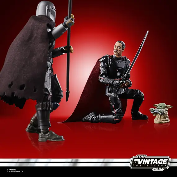 Zestaw 4 figurek z dioramą Star Wars: The Mandalorian Vintage Collection - The Rescue Set- Zdjęcie 3