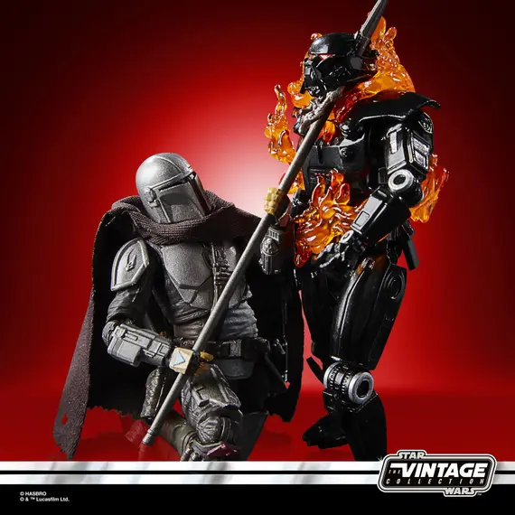 Zestaw 4 figurek z dioramą Star Wars: The Mandalorian Vintage Collection - The Rescue Set- Zdjęcie 4