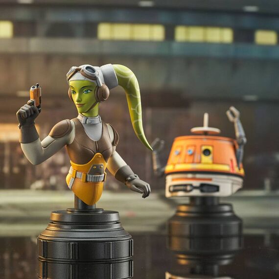 Zestaw 2 popiersi Star Wars: Rebels 1/6 - Hera i Chopper- Zdjęcie 3