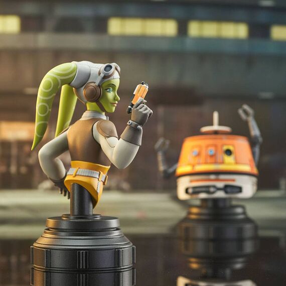 Zestaw 2 popiersi Star Wars: Rebels 1/6 - Hera i Chopper- Zdjęcie 5