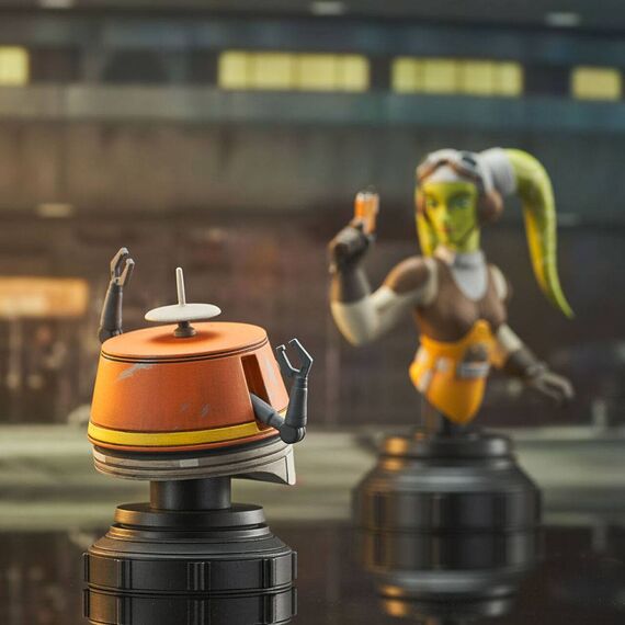 Zestaw 2 popiersi Star Wars: Rebels 1/6 - Hera i Chopper- Zdjęcie 7