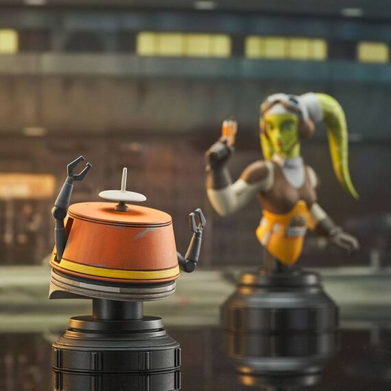 Zestaw 2 popiersi Star Wars: Rebels 1/6 - Hera i Chopper- Zdjęcie 8
