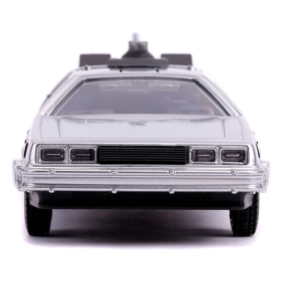 Model samochodu Back to the Future II Hollywood Rides 1/32 - DeLorean Time Machine- Zdjęcie 4