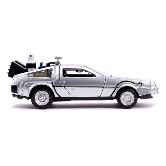 Model samochodu Back to the Future II Hollywood Rides 1/32 - DeLorean Time Machine- Zdjęcie 12
