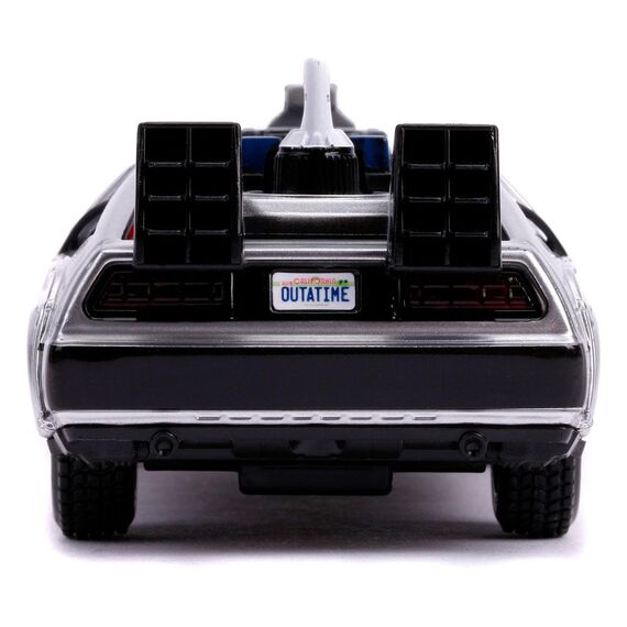 Model samochodu Back to the Future II Hollywood Rides 1/32 - DeLorean Time Machine- Zdjęcie 19