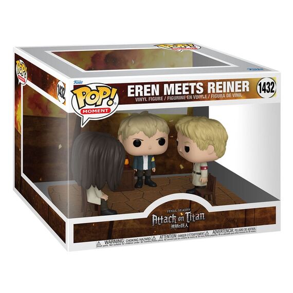Diorama Attack on Titan: The Final Season POP! Moments - Eren Meets Reiner- Zdjęcie 2