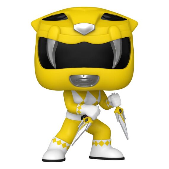 Figurka Power Rangers (30th Anniversary) POP! - Yellow Ranger- Zdjęcie 3