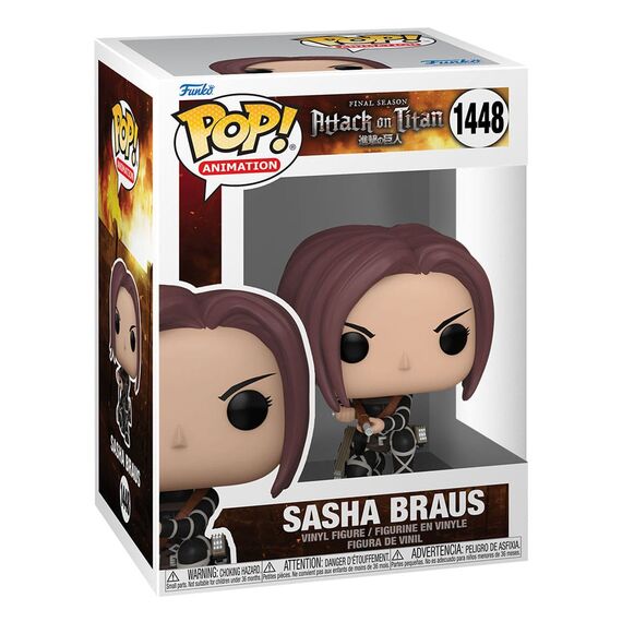 Figurka Attack on Titan: The Final Season POP! - Sasha Braus- Zdjęcie 5