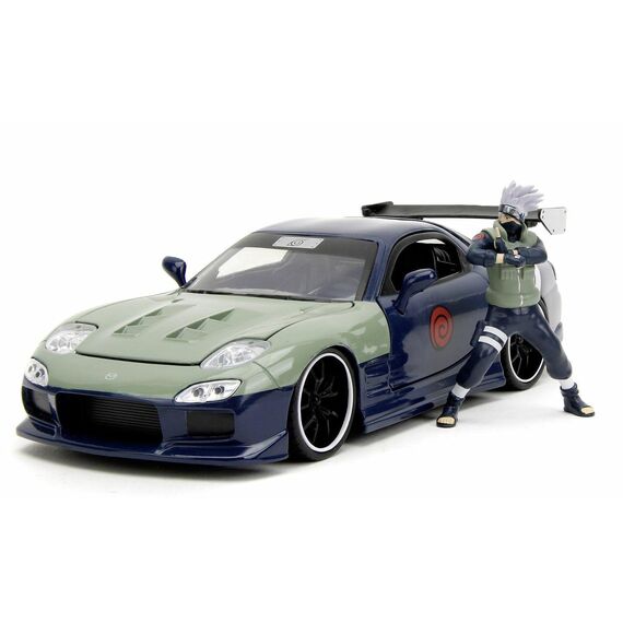 Model samochodu Naruto 1/24 - 1993 Mazda RX-7 (wraz z figurką Kakashi Hatake)- Zdjęcie 2