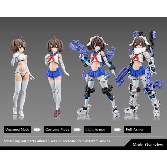 Model do składania Megami Device 1/1 - Buster Doll Gunner- Zdjęcie 10