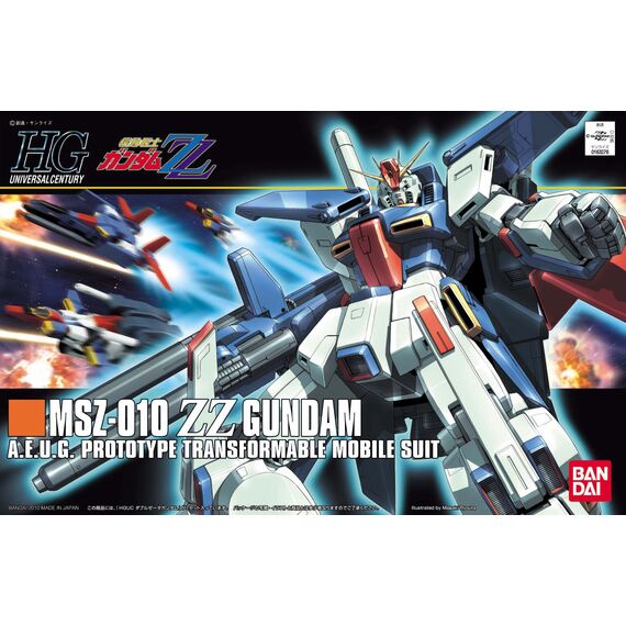 Model figurki GUNDAM HGUC 1/144 - MSZ-010 ZZ GUNDAM- Zdjęcie 2