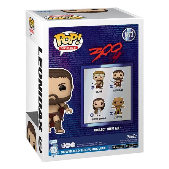 Figurka 300 (Warner Bros. 100th Anniversary) POP! - Leonidas- Zdjęcie 7