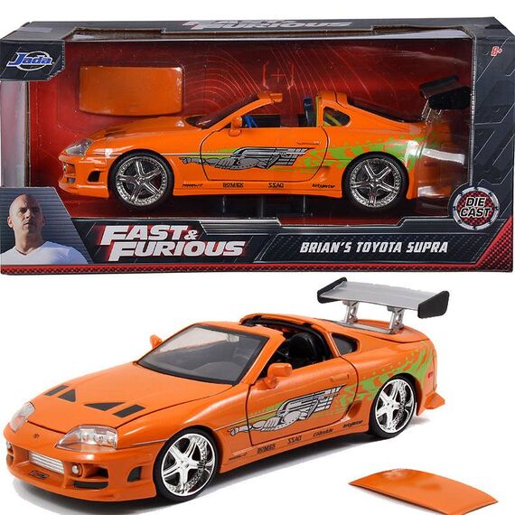 Model samochodu Fast & Furious / Szybcy i wściekli 1/24 - Toyota Supra- Zdjęcie 7