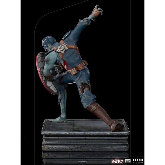 Figurka What If...? Art Scale 1/10 - Zombie Captain America- Zdjęcie 6