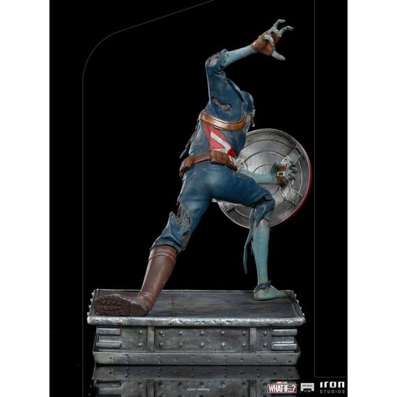Figurka What If...? Art Scale 1/10 - Zombie Captain America- Zdjęcie 8
