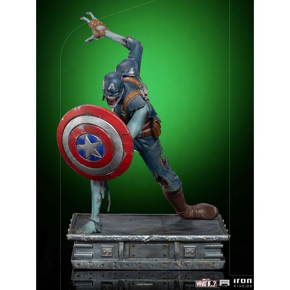 Figurka What If...? Art Scale 1/10 - Zombie Captain America- Zdjęcie 20