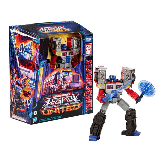 Figurka Transformers Generations Legacy United Leader Class - G2 Universe Laser Optimus Prime- Zdjęcie 6