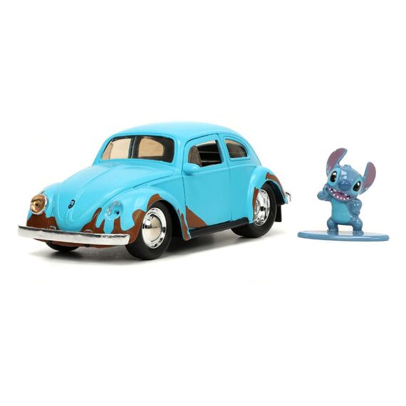 Model samochodu Lilo i Stitch 1/24 - Volkswagen Beetle (wraz z figurką Stitch)- Zdjęcie 2
