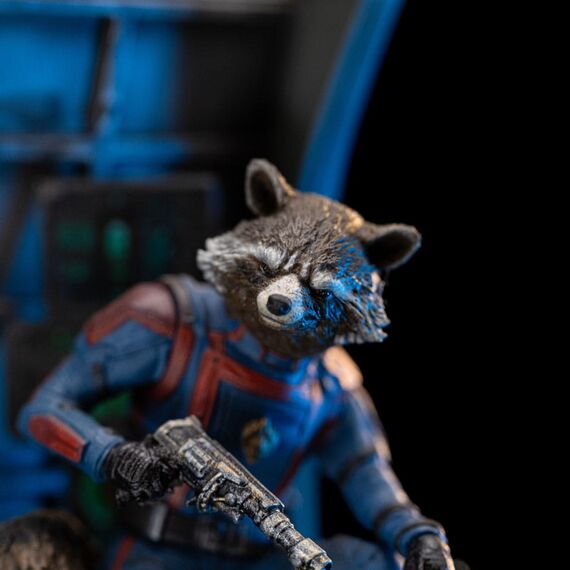 Figurka Marvel Guardians of the Galaxy Vol. 3 Art Scale 1/10 - Rocket Raccoon- Zdjęcie 4