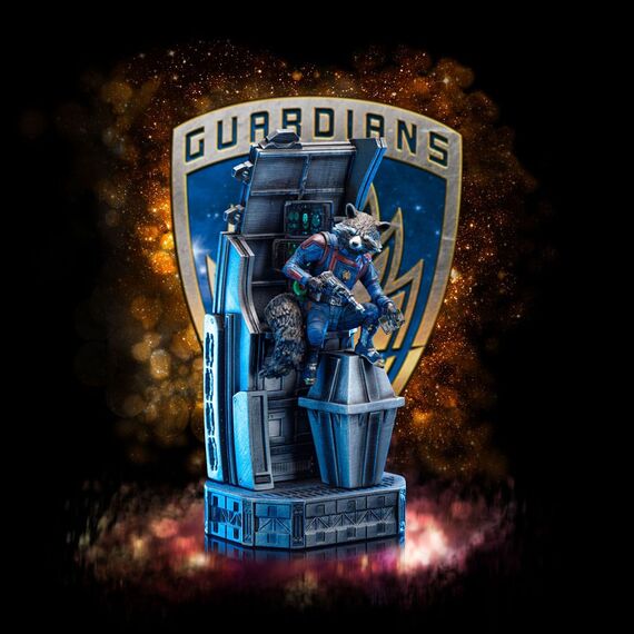 Figurka Marvel Guardians of the Galaxy Vol. 3 Art Scale 1/10 - Rocket Raccoon- Zdjęcie 16