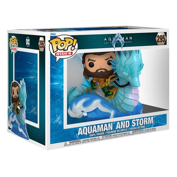 Figurka Aquaman and the Lost Kingdom POP! Rides - Aquaman & Storm- Zdjęcie 2